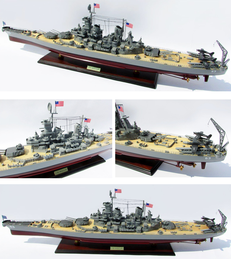 精密級 米戦艦 USS Missouri BB-63 100cmL | シンチャオ (Xinchao)