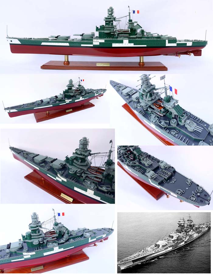 フランス戦艦 リシュリュー 100cm 精密級完成品 | シンチャオ (Xinchao)